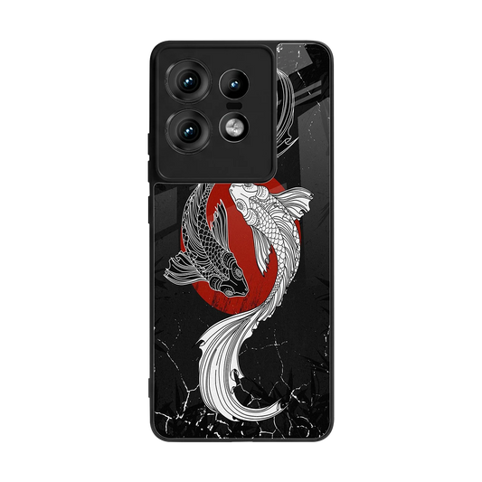 Majestic Marine back phone cover | glass case for motorola edge 50 pro