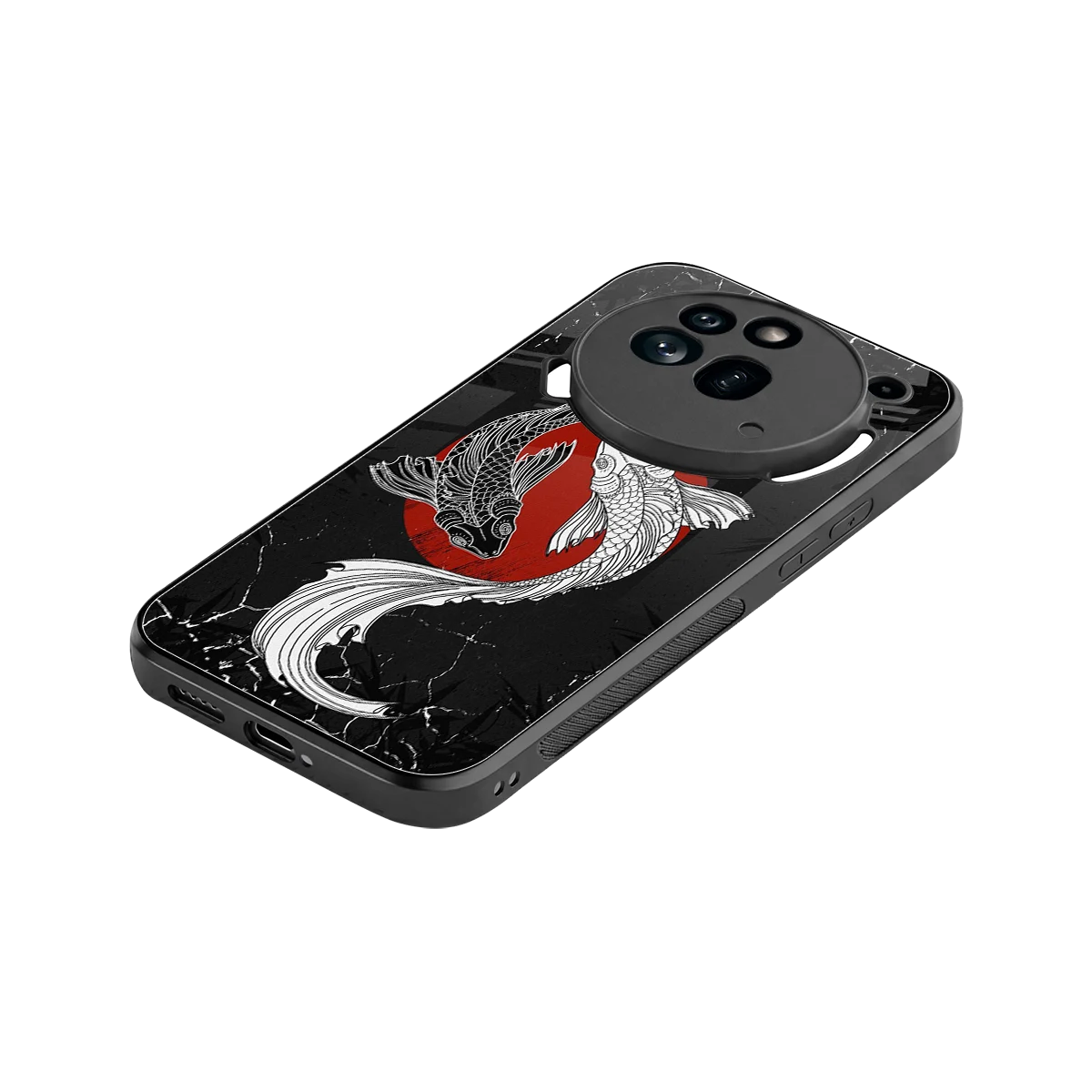 Majestic Marine stylish phone case for nothing phone 3a pro | glossy glass and slim fit