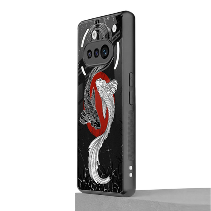 Majestic Marine nothing phone 3a mobile cover | shockproof glass phone case