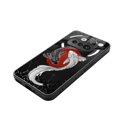 Majestic Marine stylish phone case for nothing phone 3a | glossy glass and slim fit