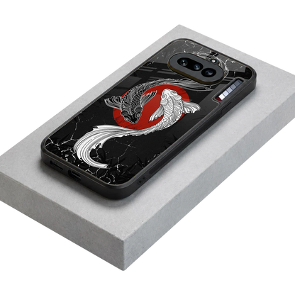 Majestic Marine stylish phone case for nothing phone 4a | glossy glass and slim fit