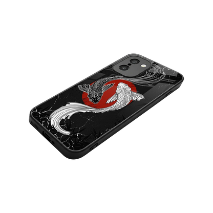 Majestic Marine stylish phone case for oneplus 15r | glossy glass and slim fit