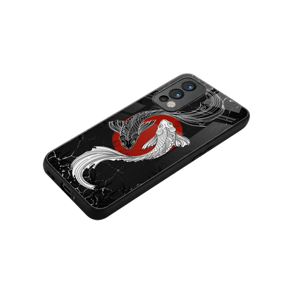 Majestic Marine stylish phone case for oneplus nord 2 | glossy glass and slim fit