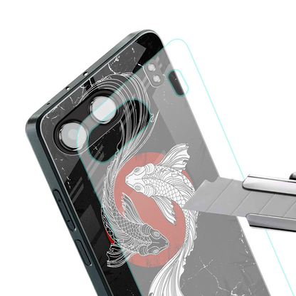 Majestic Marine stylish phone case for oneplus nord 4 | glossy glass and slim fit