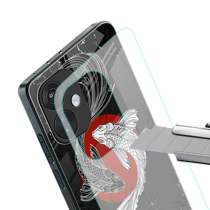 Majestic Marine stylish phone case for oneplus nord ce 3 | glossy glass and slim fit