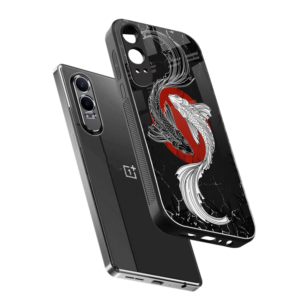 Majestic Marine sleek oneplus nord ce 4 lite cover with tempered glass back and TPU edges