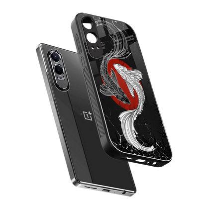 Majestic Marine sleek oneplus nord ce 4 lite cover with tempered glass back and TPU edges