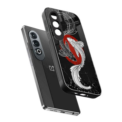 Majestic Marine sleek oneplus nord ce 4 cover with tempered glass back and TPU edges