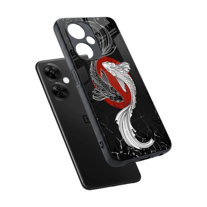 Majestic Marine sleek oneplus nord ce 3 lite cover with tempered glass back and TPU edges