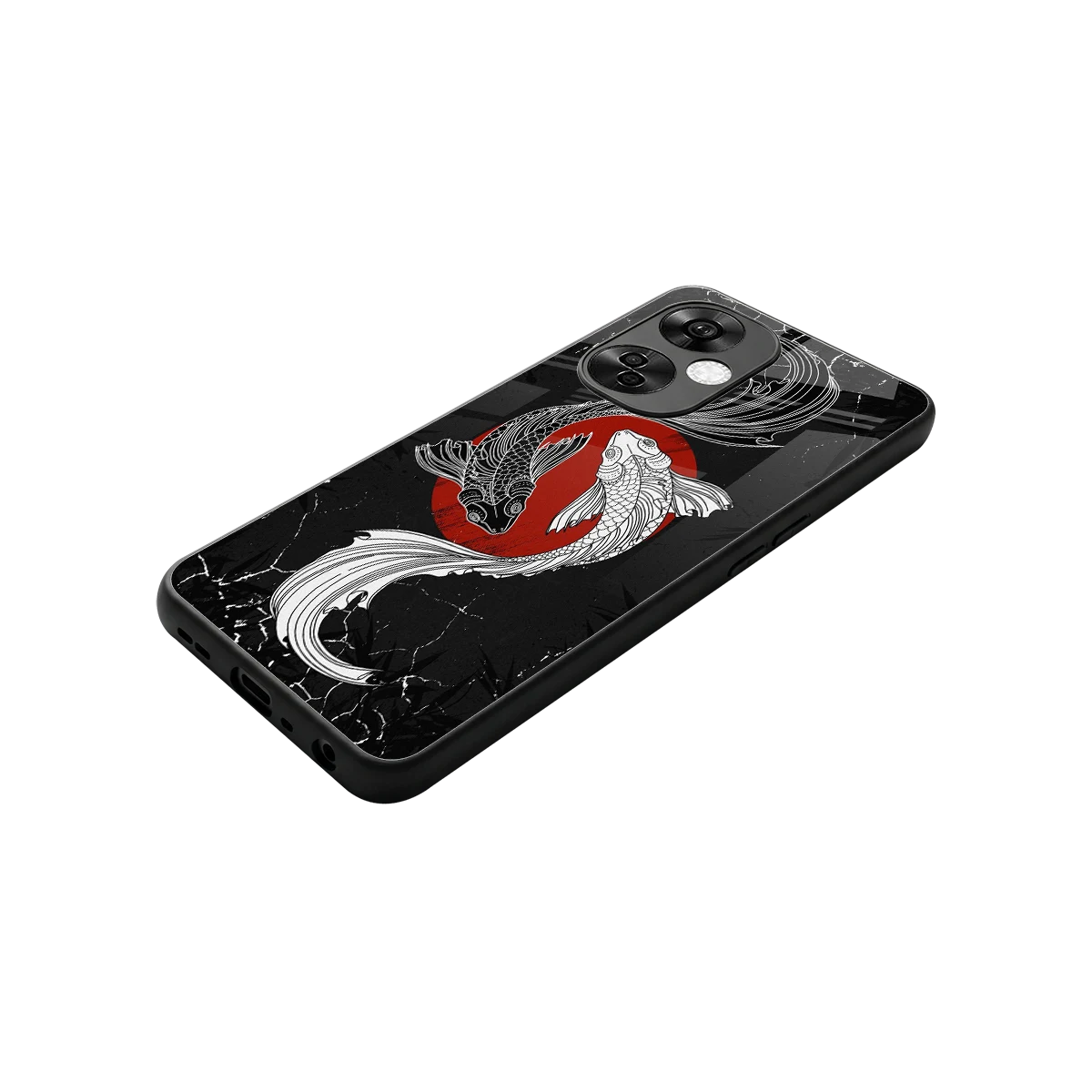 Majestic Marine stylish phone case for oneplus nord ce 3 lite | glossy glass and slim fit