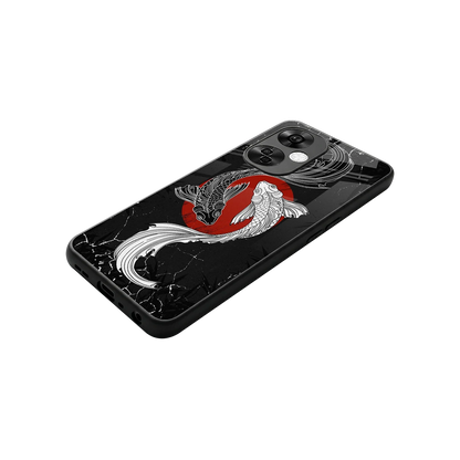 Majestic Marine stylish phone case for oneplus nord ce 3 lite | glossy glass and slim fit