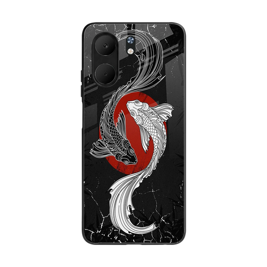 Majestic Marine back phone cover | glass case for oppo a5x 5g