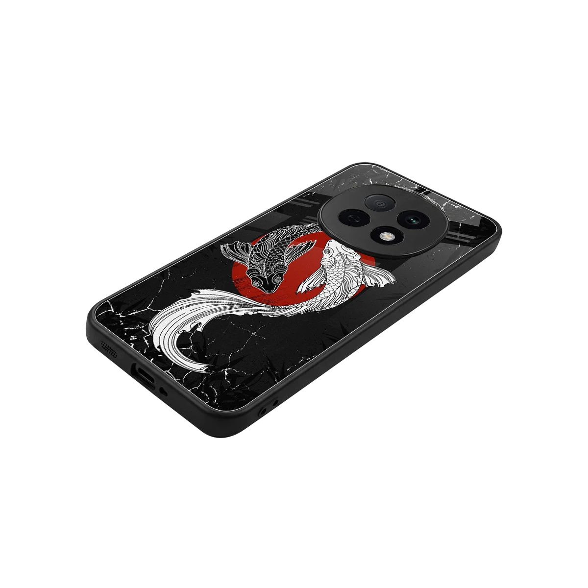 Majestic Marine stylish phone case for oppo f29 pro 5g | glossy glass and slim fit