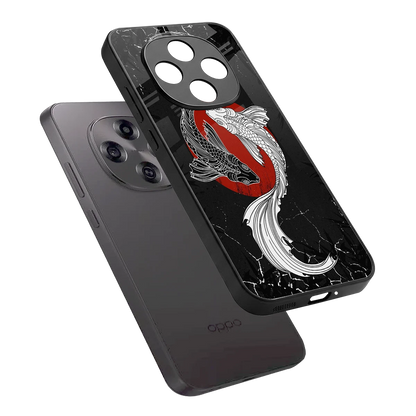 Majestic Marine sleek oppo f31 pro 5g cover with tempered glass back and TPU edges