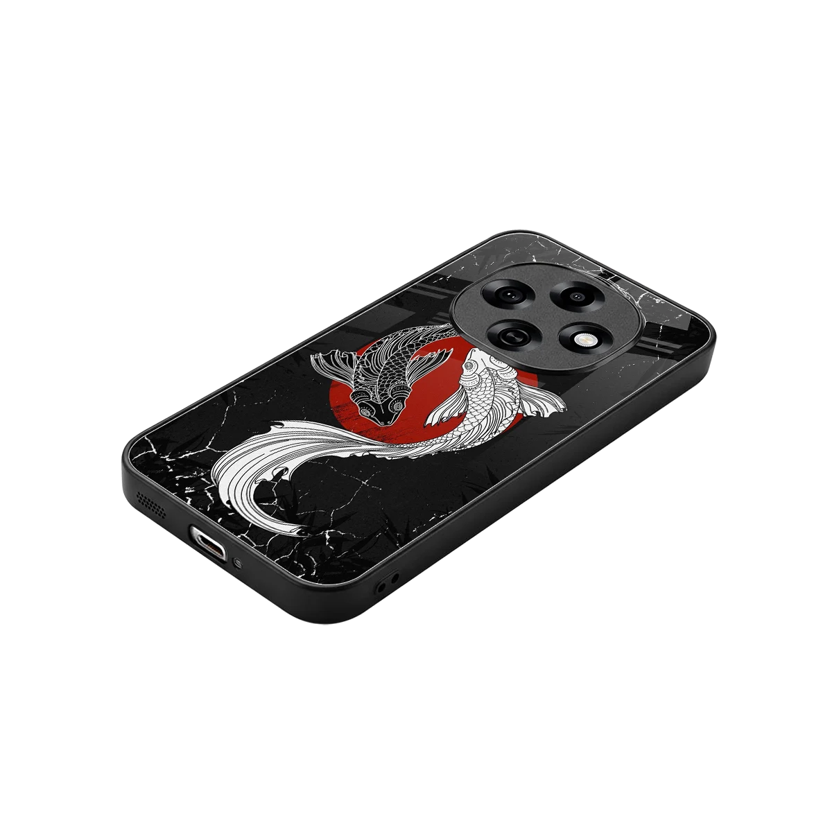Majestic Marine stylish phone case for oppo f31 pro 5g | glossy glass and slim fit