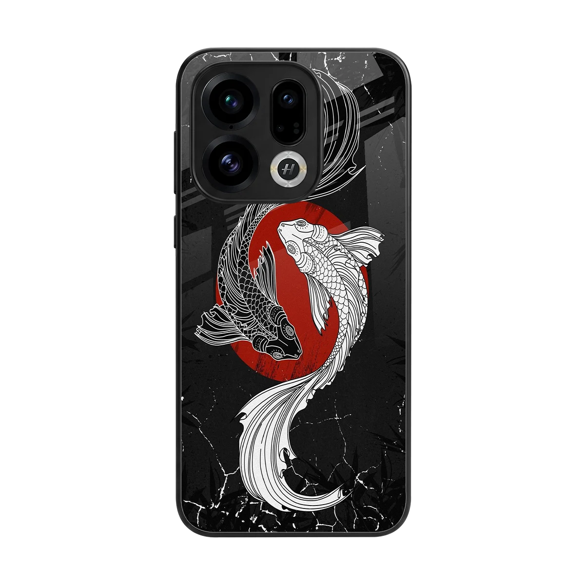Majestic Marine back phone cover | glass case for oppo find x9