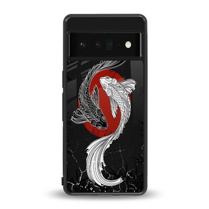 Majestic Marine back phone cover | glass case for google pixel 6 pro