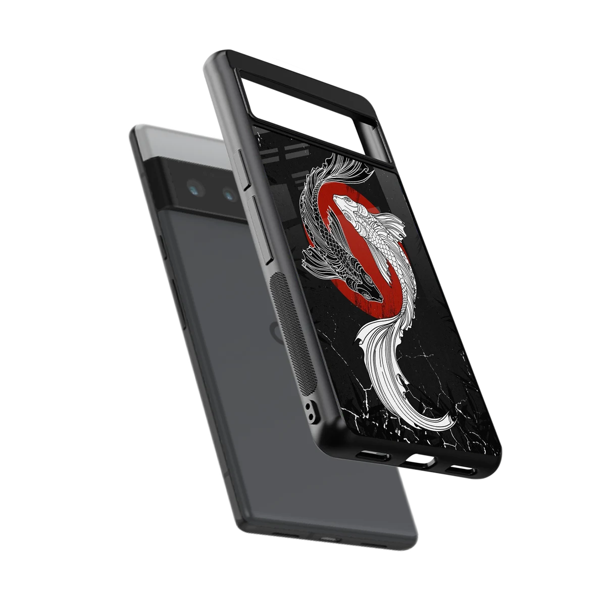 Majestic Marine sleek google pixel 6 pro cover with tempered glass back and TPU edges