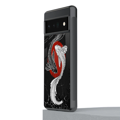 Majestic Marine stylish phone case for google pixel 6 pro | glossy glass and slim fit