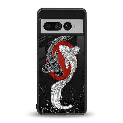 Majestic Marine back phone cover | glass case for google pixel 7 pro