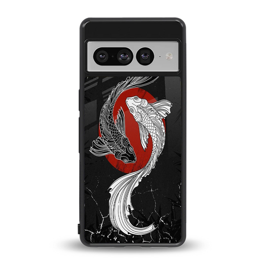 Majestic Marine back phone cover | glass case for google pixel 7 pro