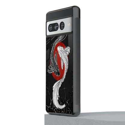 Majestic Marine stylish phone case for google pixel 7 pro | glossy glass and slim fit