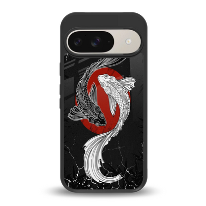 Majestic Marine back phone cover | glass case for google pixel 9