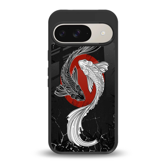 Majestic Marine back phone cover | glass case for google pixel 9