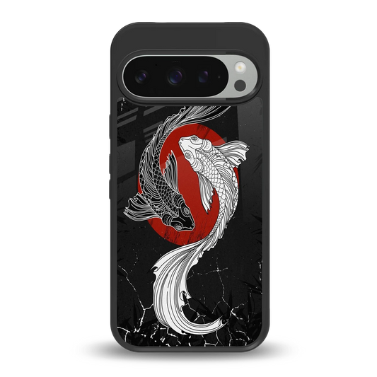 Majestic Marine back phone cover | glass case for google pixel 9 pro xl