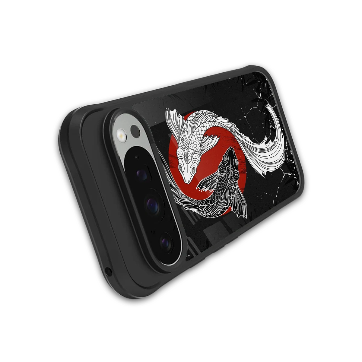 Majestic Marine stylish phone case for google pixel 9 pro xl | glossy glass and slim fit