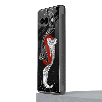 Majestic Marine google pixel 9a mobile cover | shockproof glass phone case
