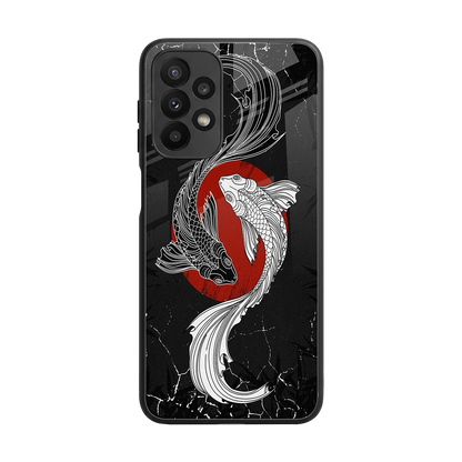 Majestic Marine back phone cover | glass case for samsung galaxy a23