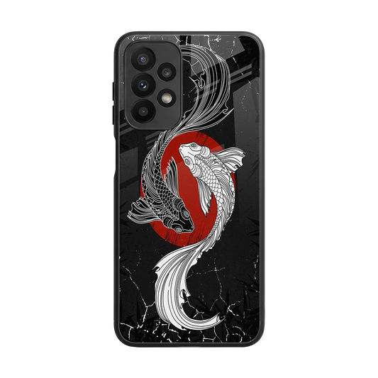 Majestic Marine back phone cover | glass case for samsung galaxy a23