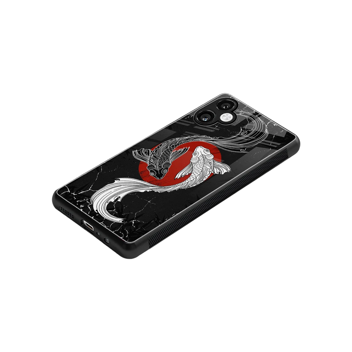 Majestic Marine stylish phone case for samsung galaxy a06 5g | glossy glass and slim fit