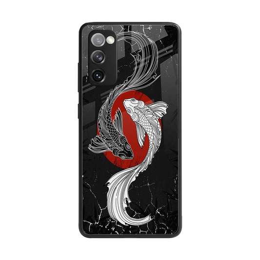 Majestic Marine back phone cover | glass case for samsung galaxy s20 fe