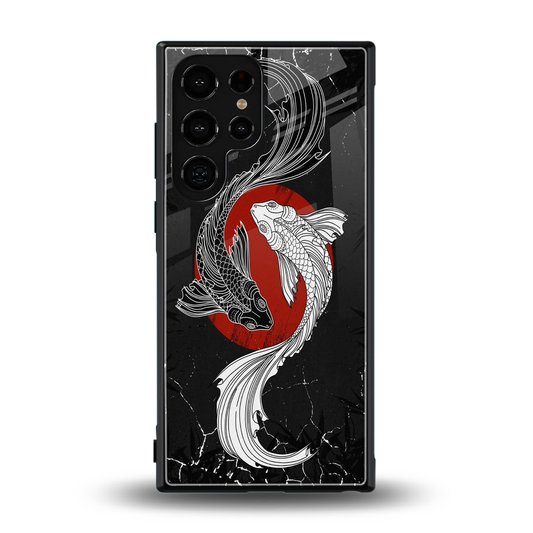 Majestic Marine back phone cover | glass case for samsung galaxy s24 ultra