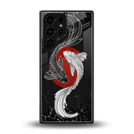 Majestic Marine back phone cover | glass case for samsung galaxy s25 ultra