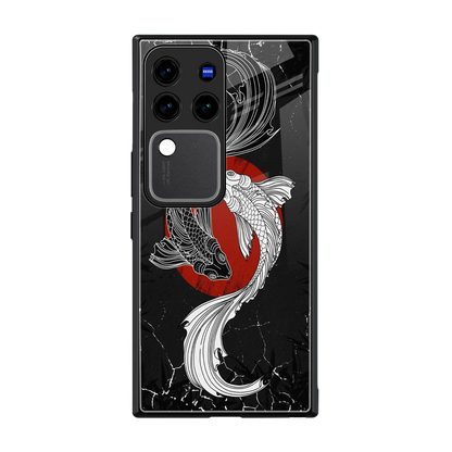 Majestic Marine back phone cover | glass case forvivo v30 pro