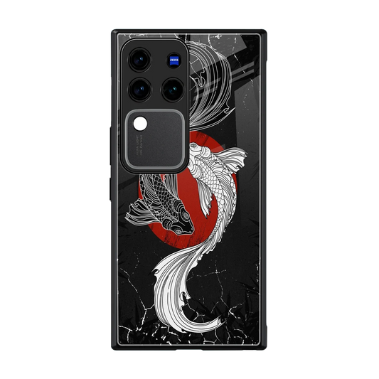 Majestic Marine back phone cover | glass case forvivo v30 pro