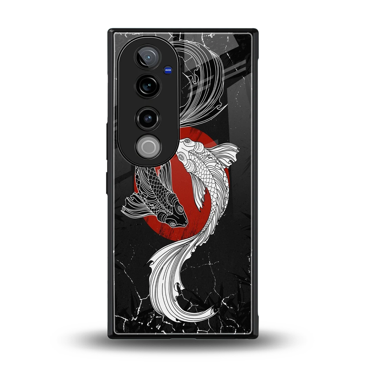 Majestic Marine back phone cover | glass case for vivo v40 pro