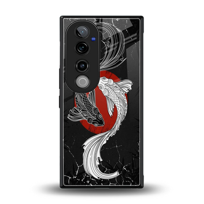 Majestic Marine back phone cover | glass case for vivo v40 pro