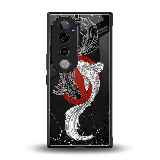 Majestic Marine back phone cover | glass case for vivo v40 pro