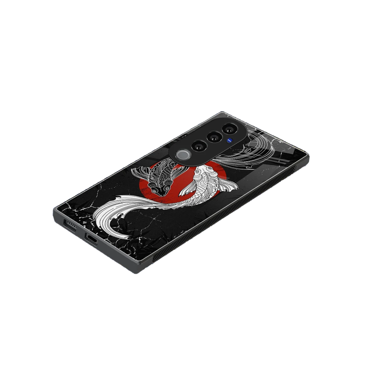 Majestic Marine stylish phone case for vivo v40 pro | glossy glass and slim fit