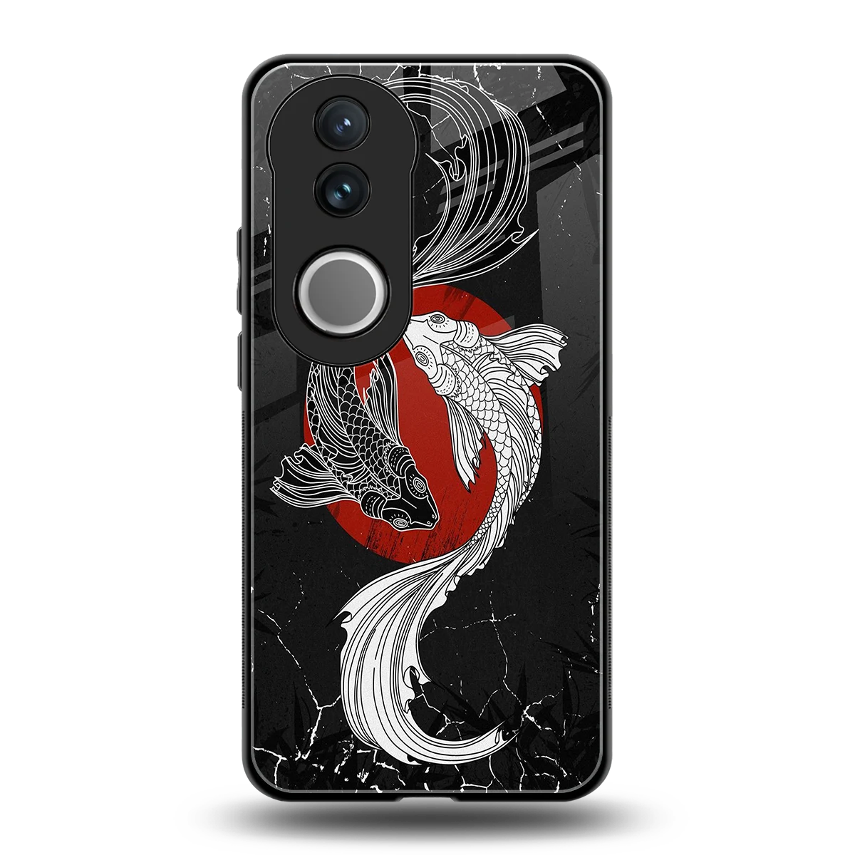 Majestic Marine back phone cover | glass case for vivo v50