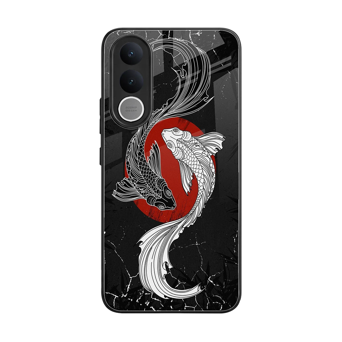 Majestic Marine back phone cover | glass case for vivo v70 fe
