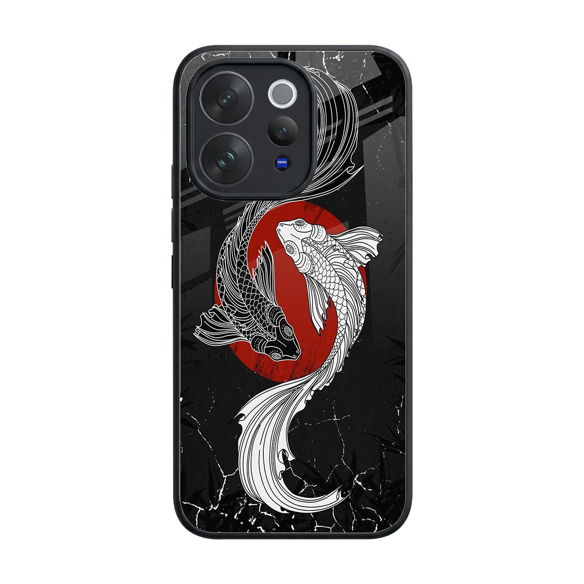 Majestic Marine back phone cover | glass case for vivo v70 elite