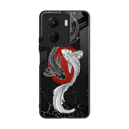 Majestic Marine back phone cover | glass case for vivo y16