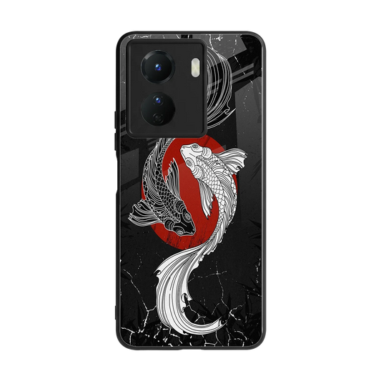 Majestic Marine back phone cover | glass case for vivo y16