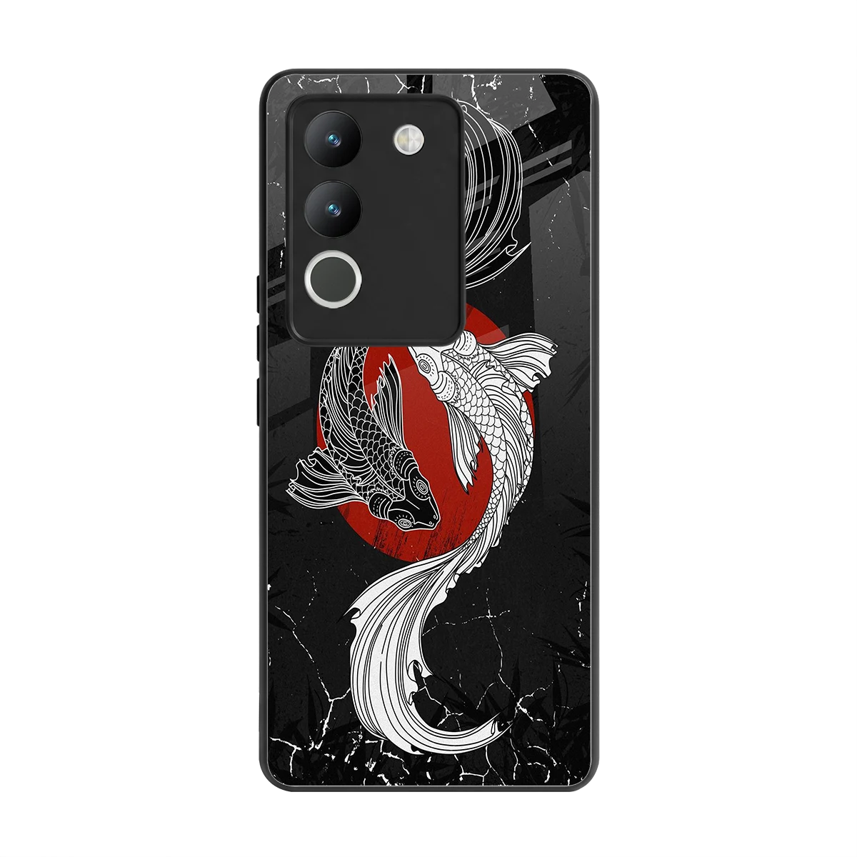 Majestic Marine back phone cover | glass case for vivo y200 5g