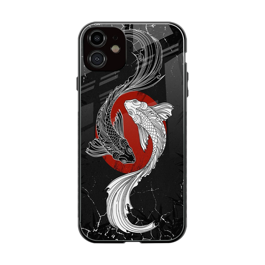 Majestic Marine back phone cover | glass case for iphone 12